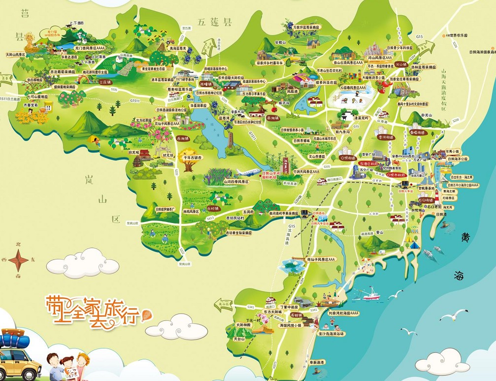 干驿镇景区使用手绘地图给景区能带来什么好处？